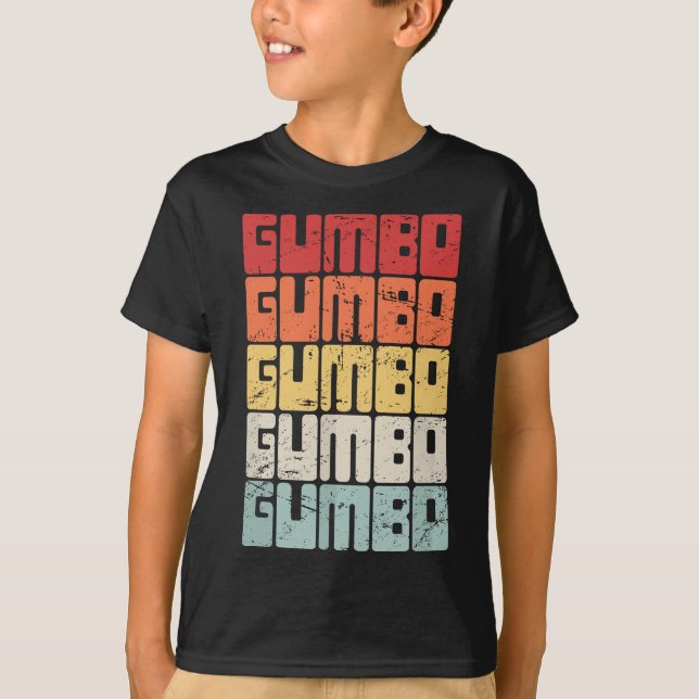 Camiseta Gumbo Cajun Food Louisiana Gumbo (Anverso)