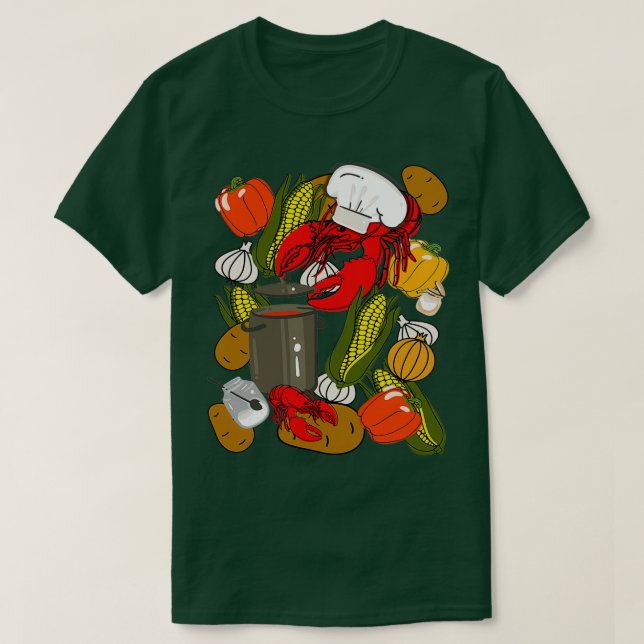 Camiseta Gumbo Louisiana (Diseño del anverso)