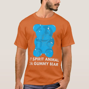 Camiseta Gummies Fruity Bears Candy Mi Espíritu Animal Es U