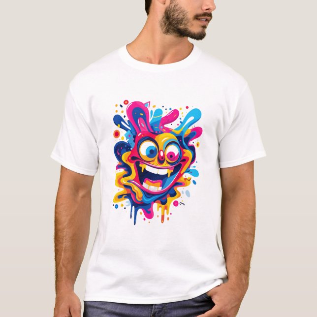 Camiseta gummigoo, gummigoo tadc, gummigoo x pomni (Anverso)