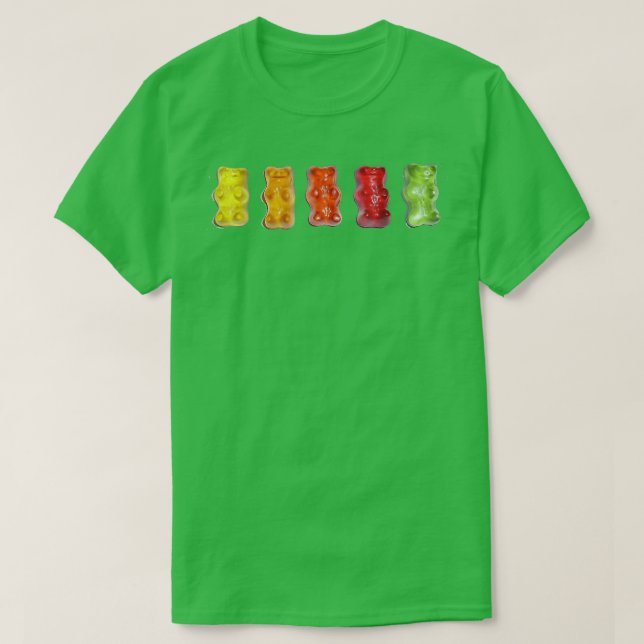 Camiseta Gummy Bear Candy  (Diseño del anverso)
