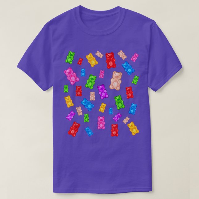 Camiseta Gummy Bear Candy Mix  (Diseño del anverso)