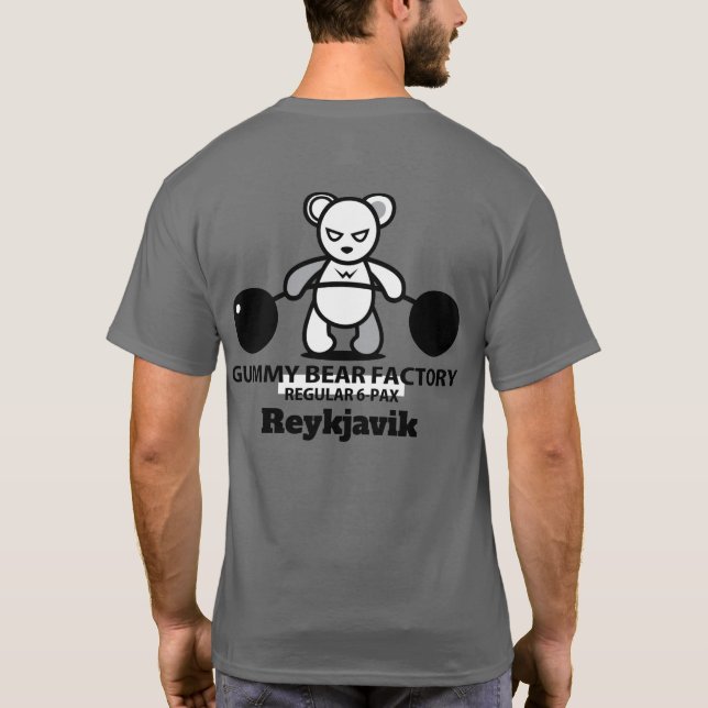 Camiseta Gummy Bear Factory (Reverso)