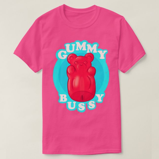Camiseta Gummy Bussy (Diseño del anverso)
