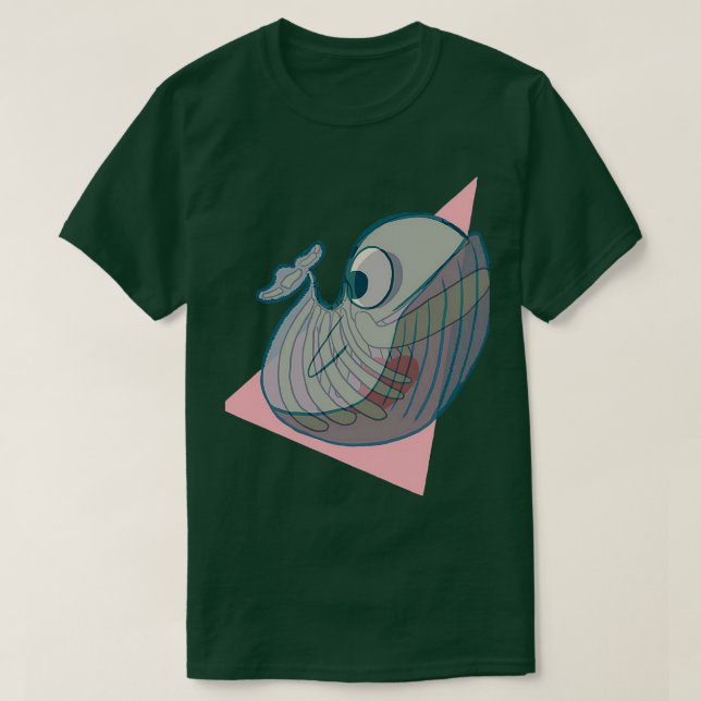 Camiseta GummyWhale la otra ballena blanca (Diseño del anverso)