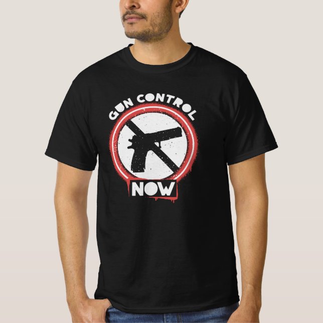 Camiseta Gun Control Now (Anverso)