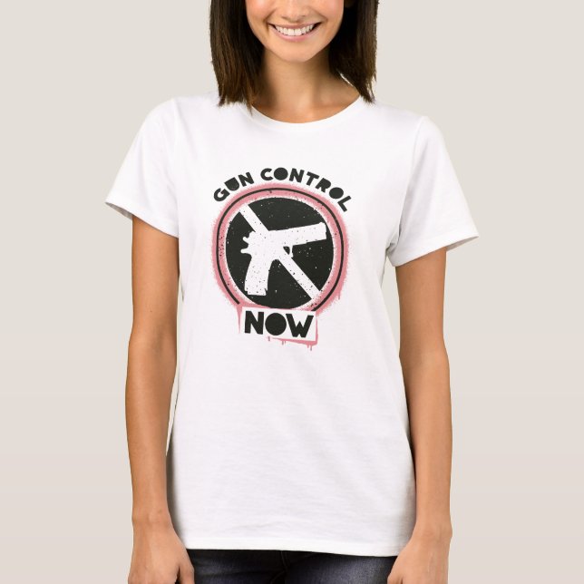 Camiseta Gun Control Now (Anverso)