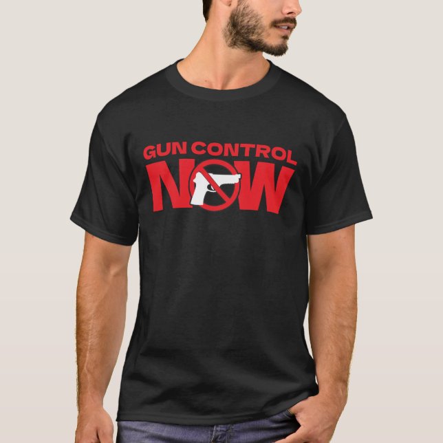 Camiseta Gun Control Now Activism (Anverso)
