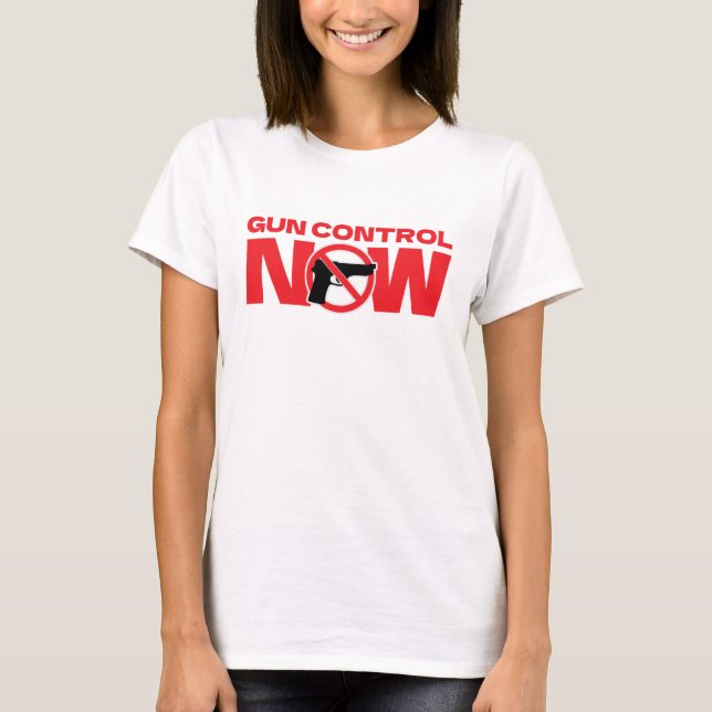 Camiseta Gun Control Now Activism (Anverso)