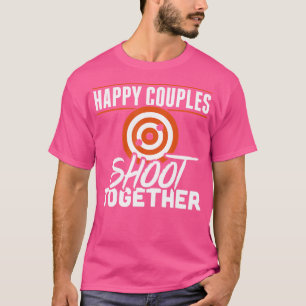Camiseta Gun Happy Couples disparan juntos segunda enmienda