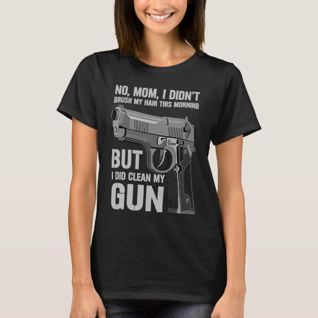 Camiseta Gun Owner Saying Second Amendment  Gun (Anverso)