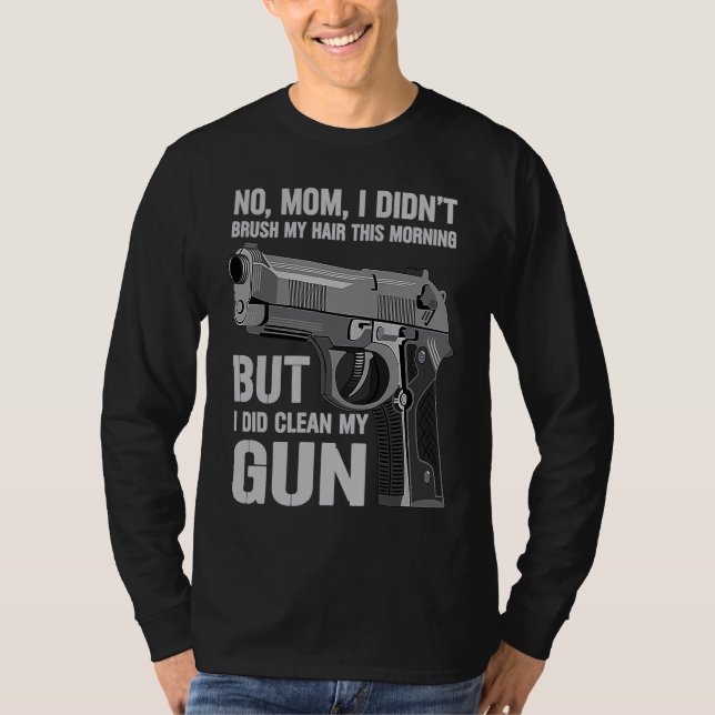 Camiseta Gun Owner Saying Second Amendment  Gun (Anverso)