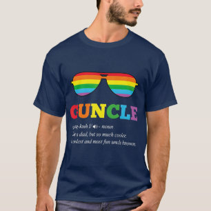 Camiseta GUncle Gift Gay Uncle Pribow LGB Tío