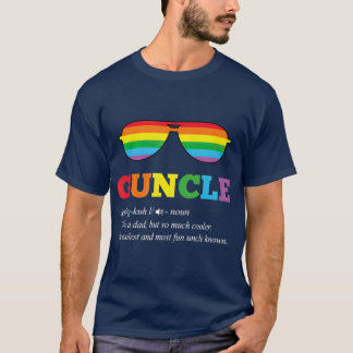 Camiseta GUncle Gift Gay Uncle Pribow LGB Tío
