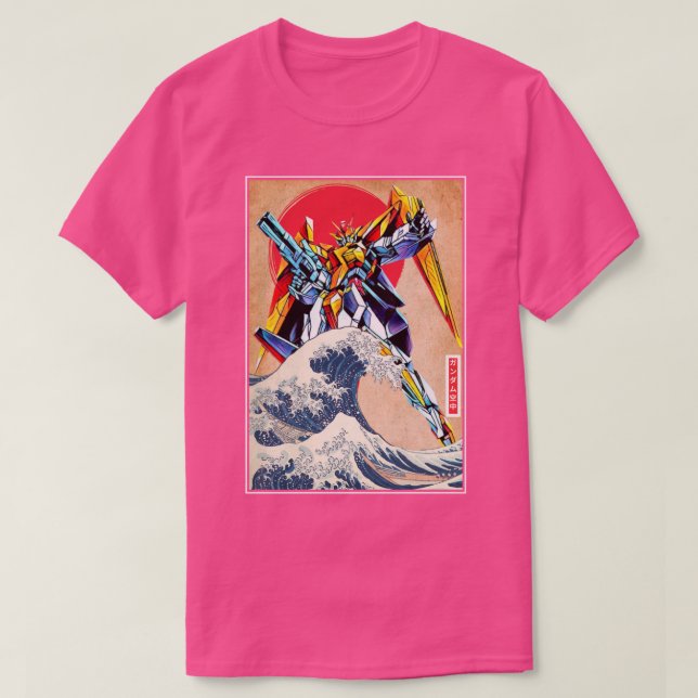 Camiseta Gundam en Japón (Diseño del anverso)