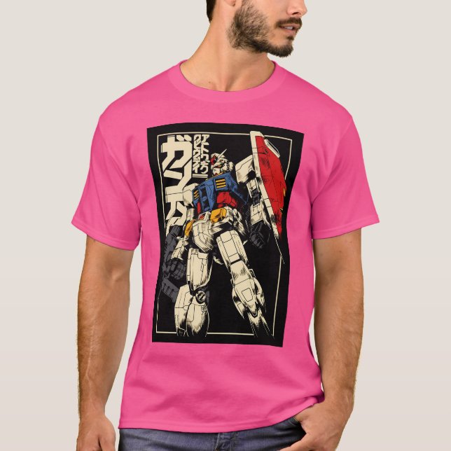 Camiseta Gundam Vintage (Anverso)