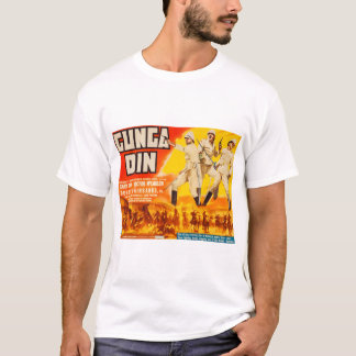 Camiseta Gunga Din T-ShirtGunga Din, Poster de cine