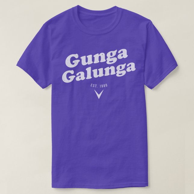 Camiseta Gunga Galunga Est 1980 (Diseño del anverso)