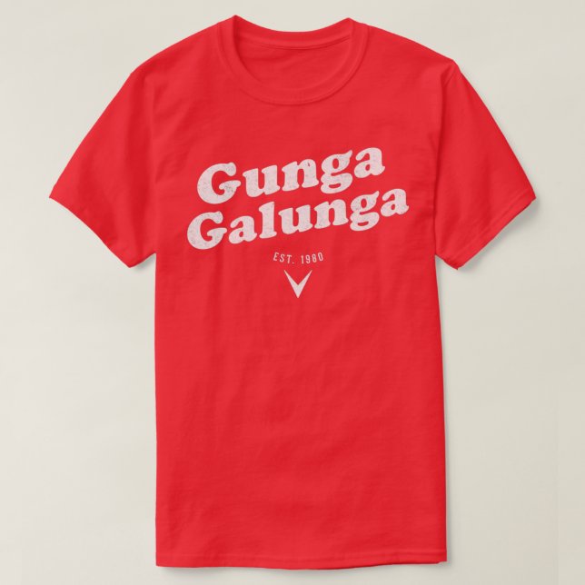 Camiseta Gunga Galunga Vintage (Diseño del anverso)