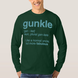 Camiseta Gunkle Dictionary Definition Divertido tío gay