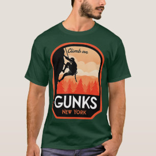 Camiseta Gunks Rock Climbing de Nueva York