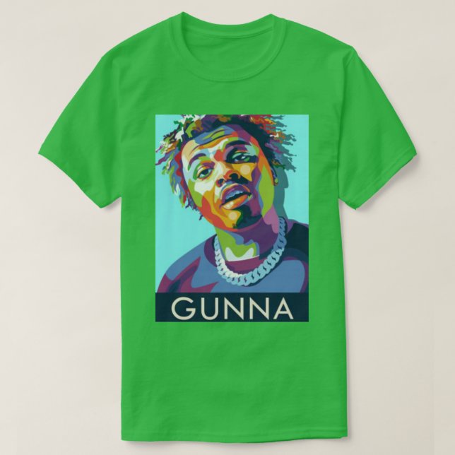 Camiseta Gunna lil ba16 (Diseño del anverso)