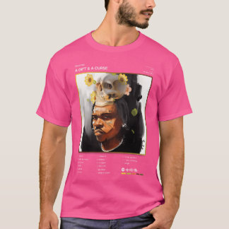 Camiseta Gunna - Un regalo un álbum de lista de la maldició