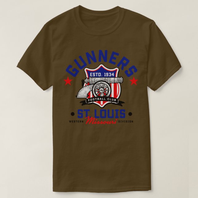 Camiseta Gunners de St Louis (Diseño del anverso)
