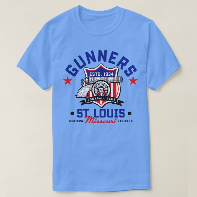 Camiseta Gunners de St Louis (Diseño del anverso)