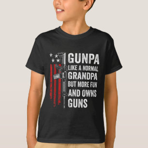 Camiseta Gunpa Como Un Abuelo Normal Pero Más Diversión Y D