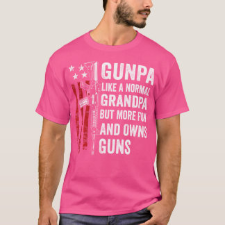Camiseta Gunpa Como Un Abuelo Normal Pero Más Diversión Y D
