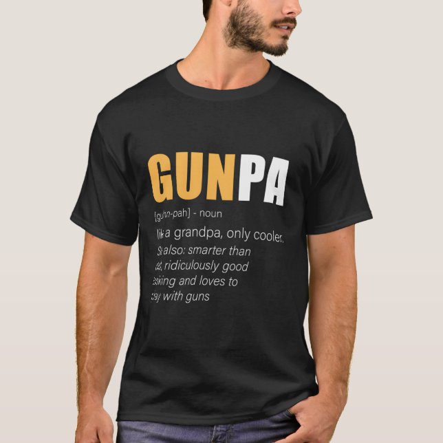 Camiseta Gunpa Gun Abuelo Novedad (Anverso)