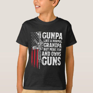 Camiseta Gunpa Like A Normal Grandpa Fun Y Owings (En)