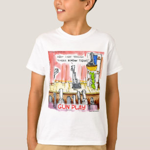 Camiseta GunPlay Dibujos Animados Divertidos