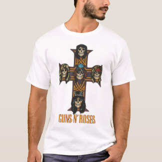 Camiseta Guns N' Roses Apetito de Destrucción Cruz de Cráne