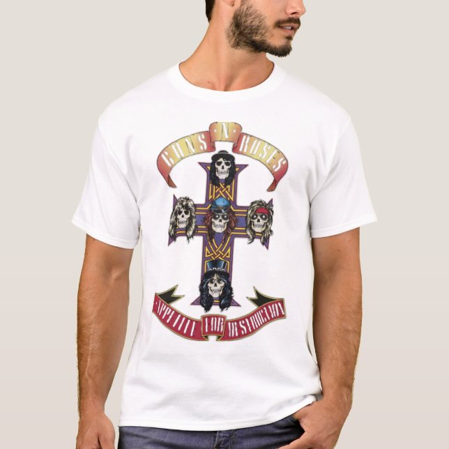 Camiseta Guns N' Roses Appetite for Destruction (Anverso)