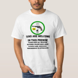 CAMISETA GUNS WELCOME
