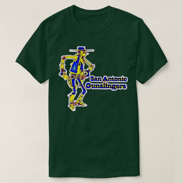 Camiseta Gunslingers de San Antonio (Diseño del anverso)