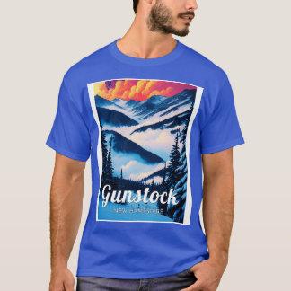 Camiseta Gunstock ski New Hampshire