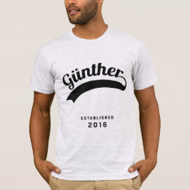 Camiseta Günther original Shirt