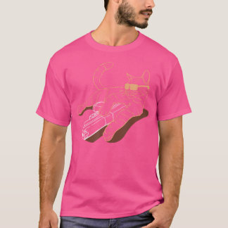Camiseta Gunting For Kitties Gun Armado De Gafas De Sol Tab