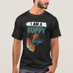 Camiseta Guppies Cita Dueño De Acuario De Pescado Yo Soy Im