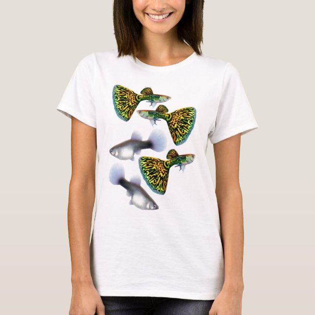 Camiseta Guppies de la cola de milano (Anverso)