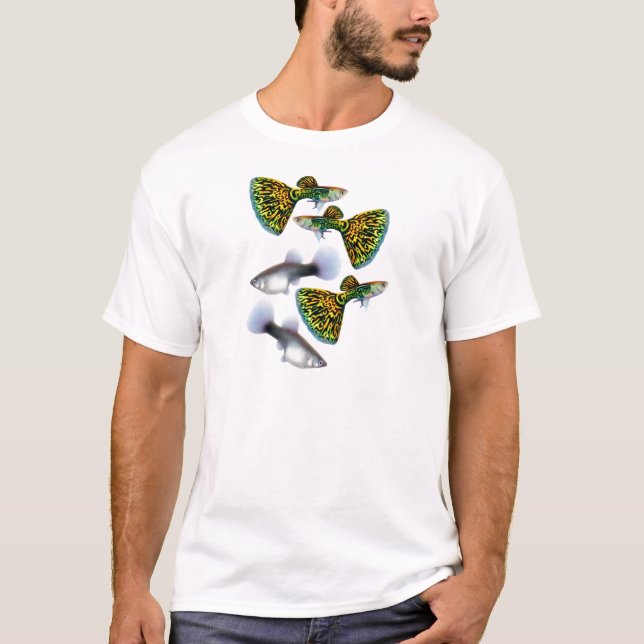 Camiseta Guppies de la cola de milano (Anverso)