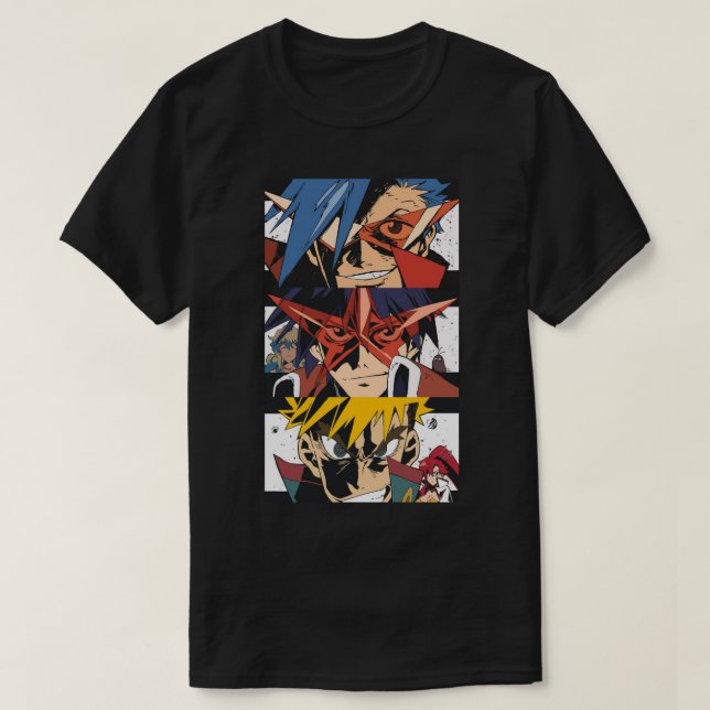 Camiseta Gurren Lagann 16 (Diseño del anverso)