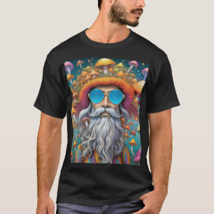 Camiseta Guru Trippy Psicodélico Hippie Mushroom