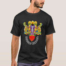 Camiseta Gurulu Raksha Diseño del demonio de Sri Lanka T-Sh