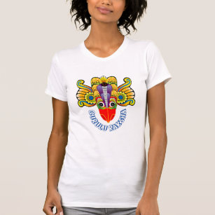 Camiseta Gurulu Raksha Diseño del demonio de Sri Lanka T-Sh