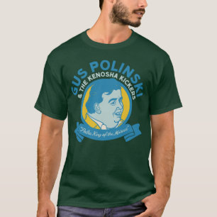 Camiseta Gus Polinskihe Kenosha Kickers Home Alone Polka Ba