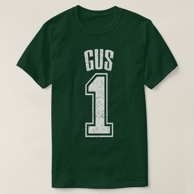 Camiseta Gus Supporter Número 1 Gran Fan Premium  (Diseño del anverso)